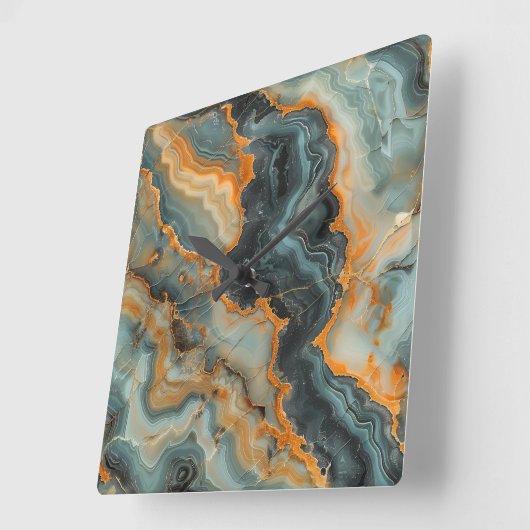 Geode Wandklok (Hoek)