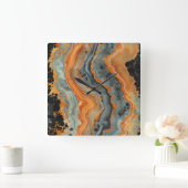 Geode Wandklok (Huis)