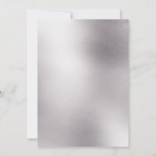 Geode waterverf Gold Silagate bruiloft Kaart (Achterkant)