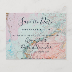 Geode Wedding Invitation Suite Save The Date