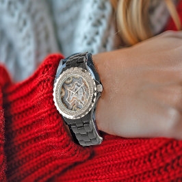 Geode Witte Kristallen Kwarts Mooie Horloge