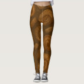 Geodes en Fossielen Leggings (Voorkant)