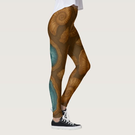 Geodes en Fossielen Leggings (Rechts)