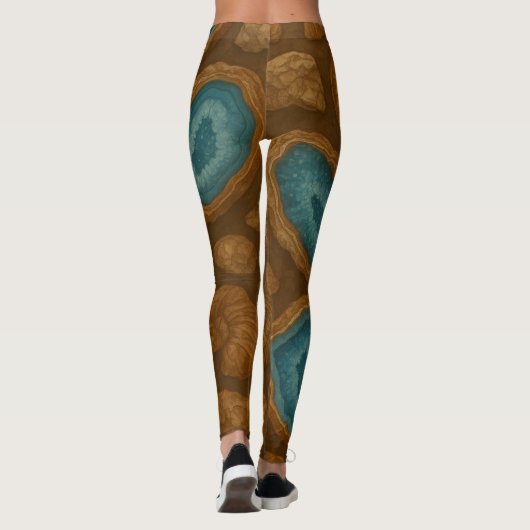 Geodesic and Fossils Leggings (Achterkant)
