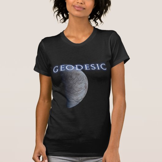 Geodesic women's Moon T-Shirt (Voorkant)