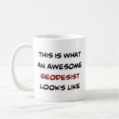 geodesist, geweldige koffiemok (Links)