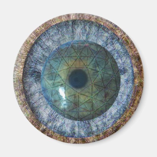 Geodetisch oog magneet (Voorkant)
