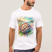 Geoduck Clam 170624AREF120 - Watercolor T-shirt (Voorkant)