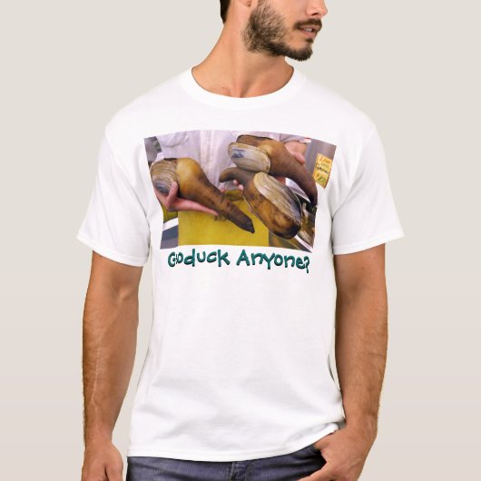 Geoduck iemand? t-shirt (Voorkant)