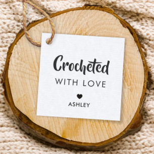 Geoefend met liefde, handgemaakt cadeautje Label,  Bedankjes Labels