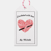 Geoefend met liefde / zorginstructies Winkelen Cadeaulabel (Voorkant)