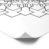 Geoemetrische Mandala #15 Poster (Hoek)