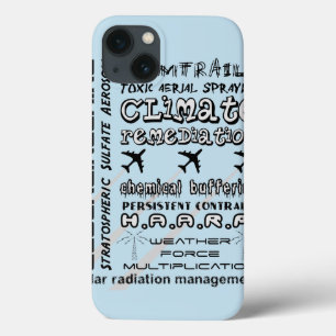 Geoengineering chemtrails giftige aerosolen Case-Mate iPhone case