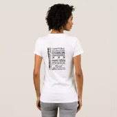 Geoengineering van het klimaat t-shirt (Achterkant volledig)