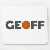 Geoff Basketball Muismat (Voorkant)