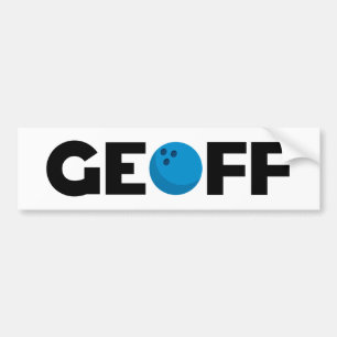 Geoff bowling bumpersticker