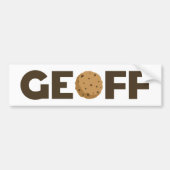 Geoff cookie bumper sticker (Voorkant)