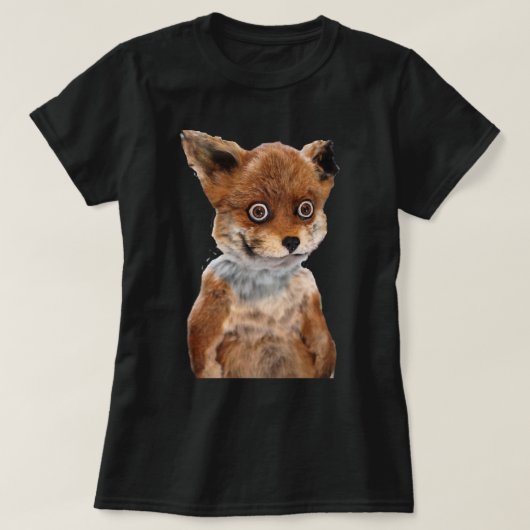 GEOFF STONED FOX TAXIDERMY MEME ADELE MORSE| Perfe T-shirt (Design voorkant)