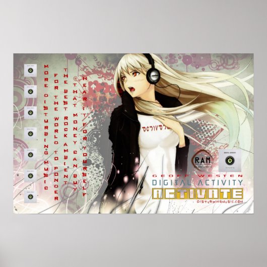 Geoff Westen's Anime Poster (Voorkant)