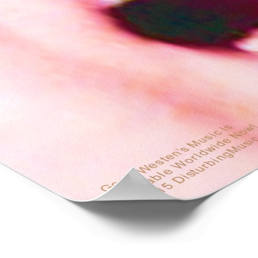 Geoff Westen's Screaming Head Poster (Hoek)