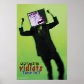Geoff Westen's VIDIOTS - Tune In! Poster (Voorkant)