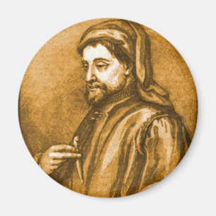 Geoffrey Chaucer Magneet