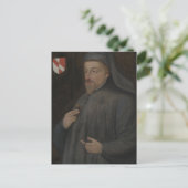 Geoffrey Chaucer Portrait Painting Briefkaart (Staand voorkant)