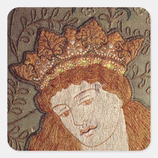 Geoffrey Chaucer's Legend of Good Women Vierkante Sticker (Voorkant)