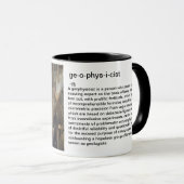 Geofysicistische definitie mok (Voorkant rechts)