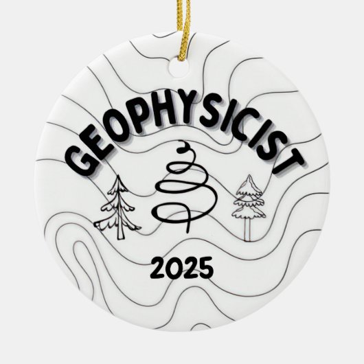 Geofysicus Ornament (Voorkant)
