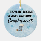 Geofysicus Ornament (Achterkant)