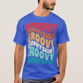Geofysicus Retro 60s 70s 80s Vibes T-shirt