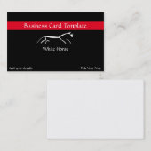 Geoglyph Uffington White Horse Visitekaartje (Voorkant / Achterkant)