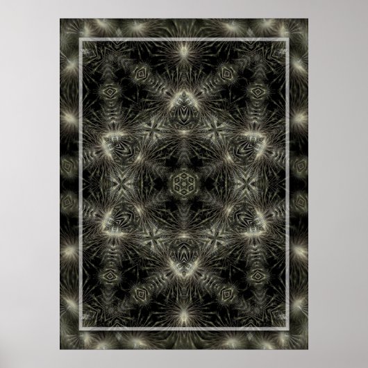 GEOGOTH STAR POSTER (Voorkant)