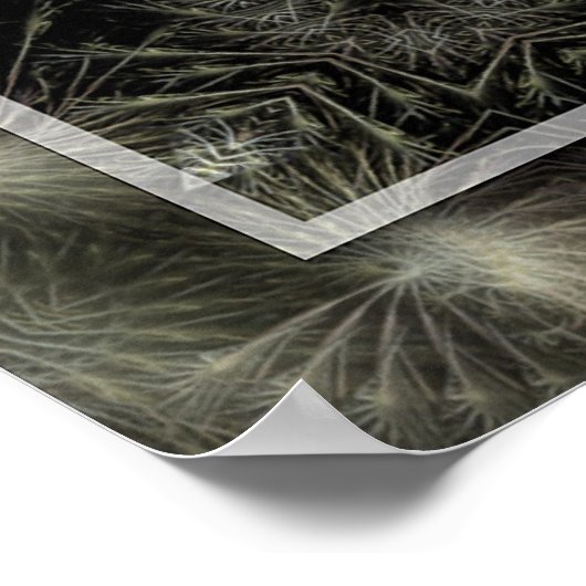 GEOGOTH STAR POSTER (Hoek)