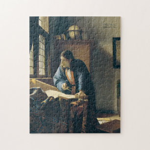 Geografe van Johannes Vermeer Legpuzzel