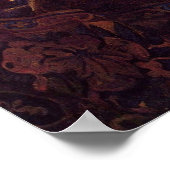 Geografe van Johannes Vermeer Poster (Hoek)