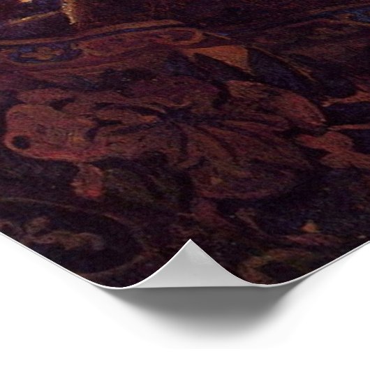 Geografe van Johannes Vermeer Poster (Hoek)