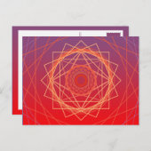 geografie briefkaart (Voorkant / Achterkant)