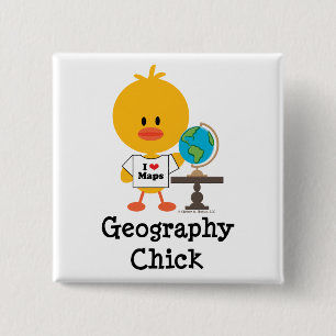 Geografie Chick Button