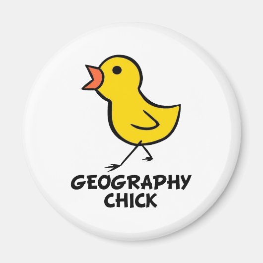 Geografie Chick Magnet (Voorkant)