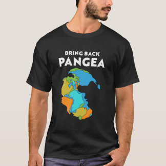 Geografie Geologie verenigt Pangea T-shirt