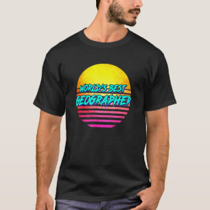 Geografie idea werft beste geografische t-shirt