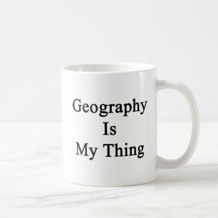 Geografie is mijn ding koffiemok