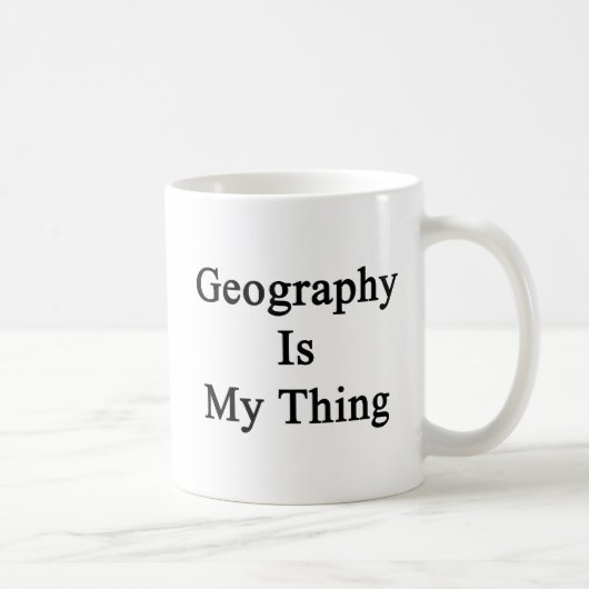 Geografie is mijn ding koffiemok (Rechts)