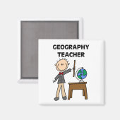 Geografie Leraar Magneet (Voorkant / Achterkant)