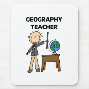 Geografie leraar muismat