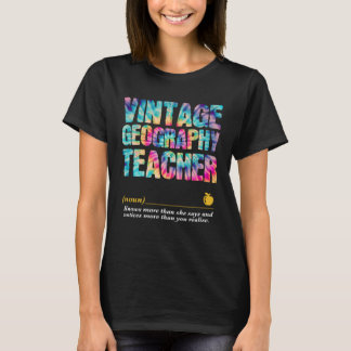 Geografie Leraar Waardering Week Terug naar School T-shirt