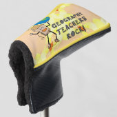 Geografie leraren Rock Golfheadcover (3/4 voorkant)