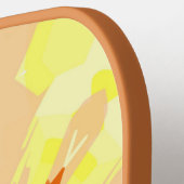 Geografie leraren Rock Pickleball Paddle (Links Detail)